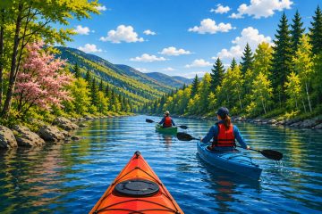 Kayaking-illustration